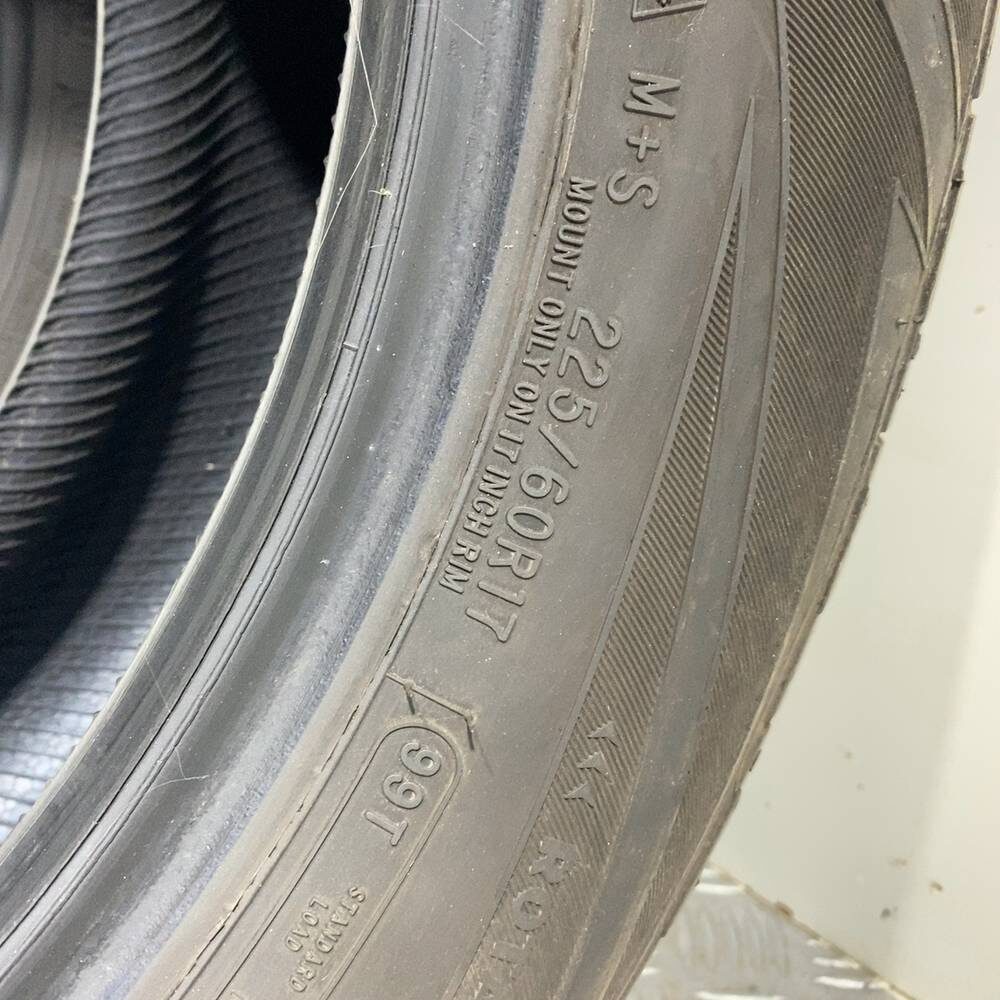 Gomme Usate 225 60 R17 99T Cooper Weather-Master Wsc 89% Invernali - immagine 9