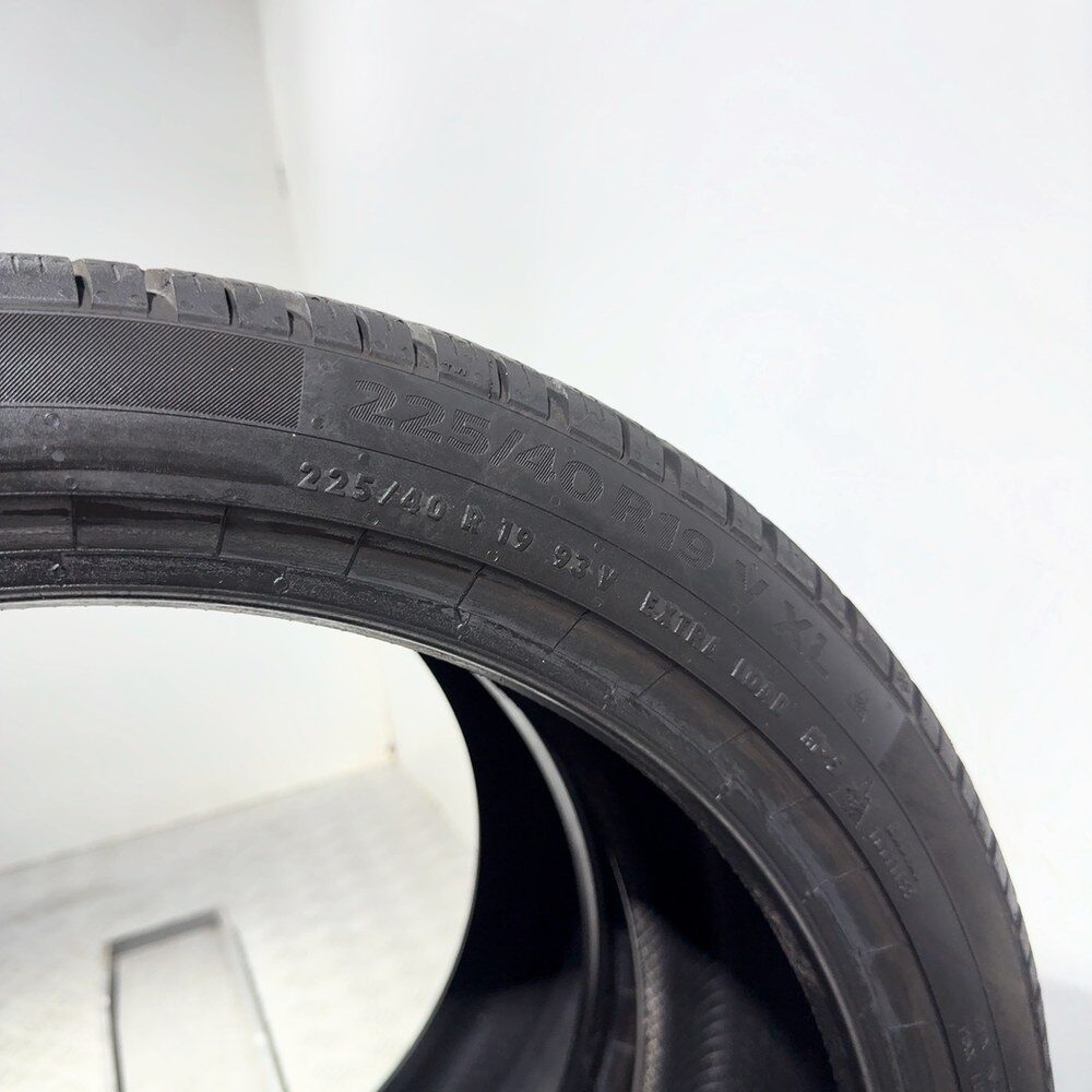Gomme Usate 225 40 R19 XL 93V Continental Wintercontact TS 860 S 98% Invernali - immagine 10