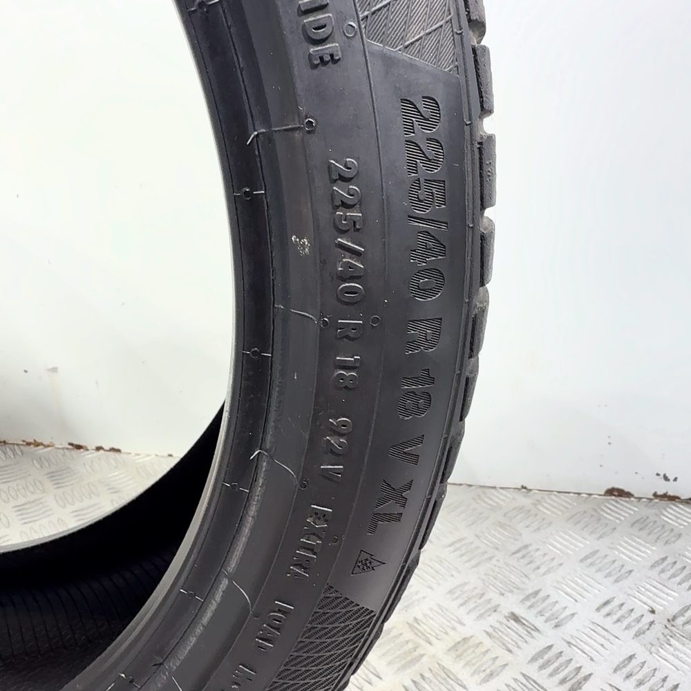 Gomme Usate 225 40 R18 92V XL Continental Wintercontact TS 850 P 71% Invernali - immagine 10