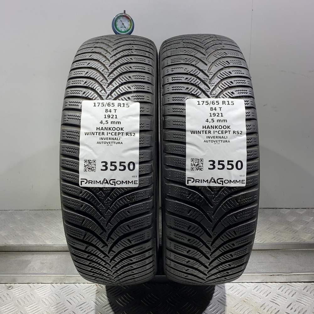 Gomme Usate 175 65 R15 84T Hankook Winter I*Cept RS2 Invernali - immagine 12
