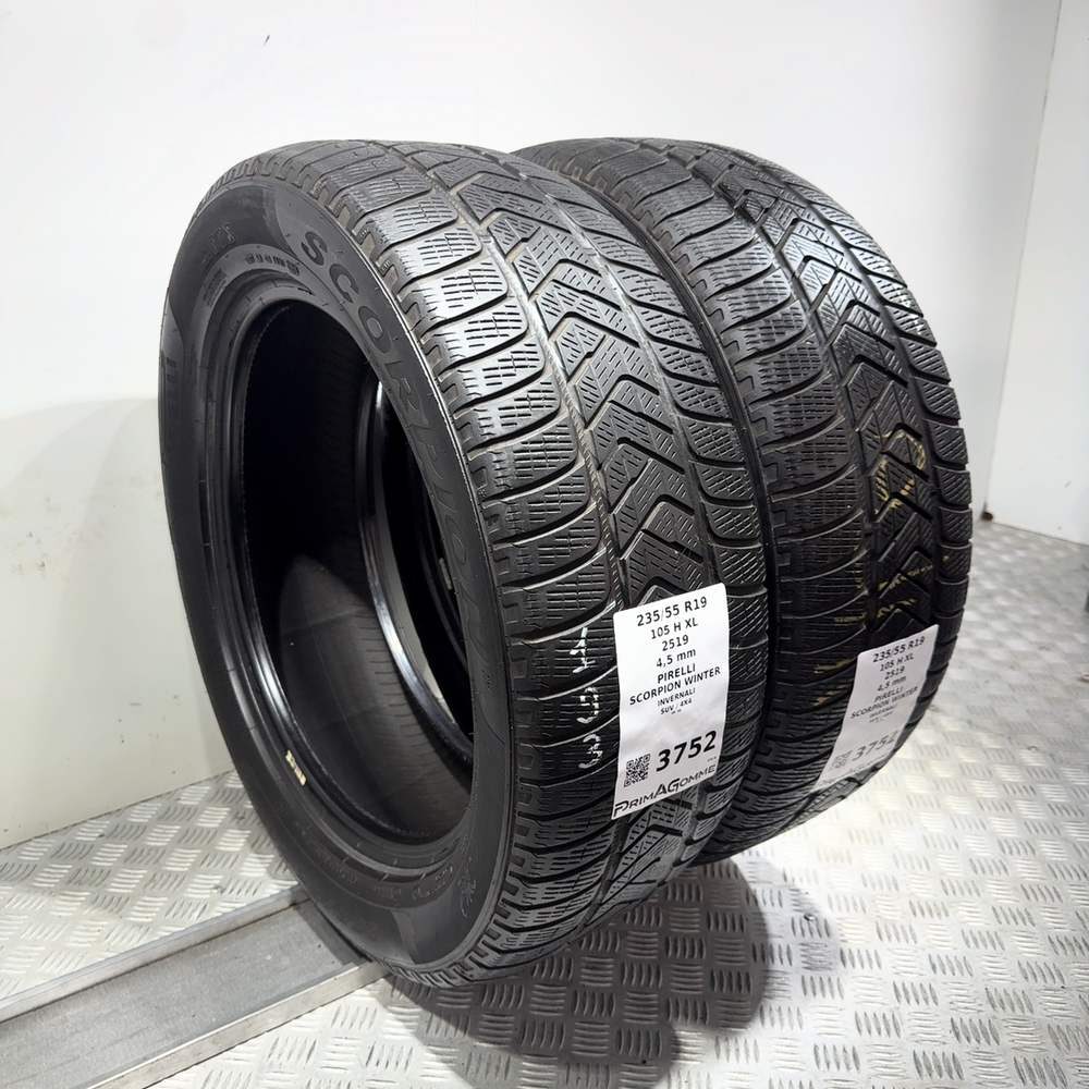 Gomme Usate 235 55 R19 105H XL Pirelli Scorpion Winter Invernali - immagine 13