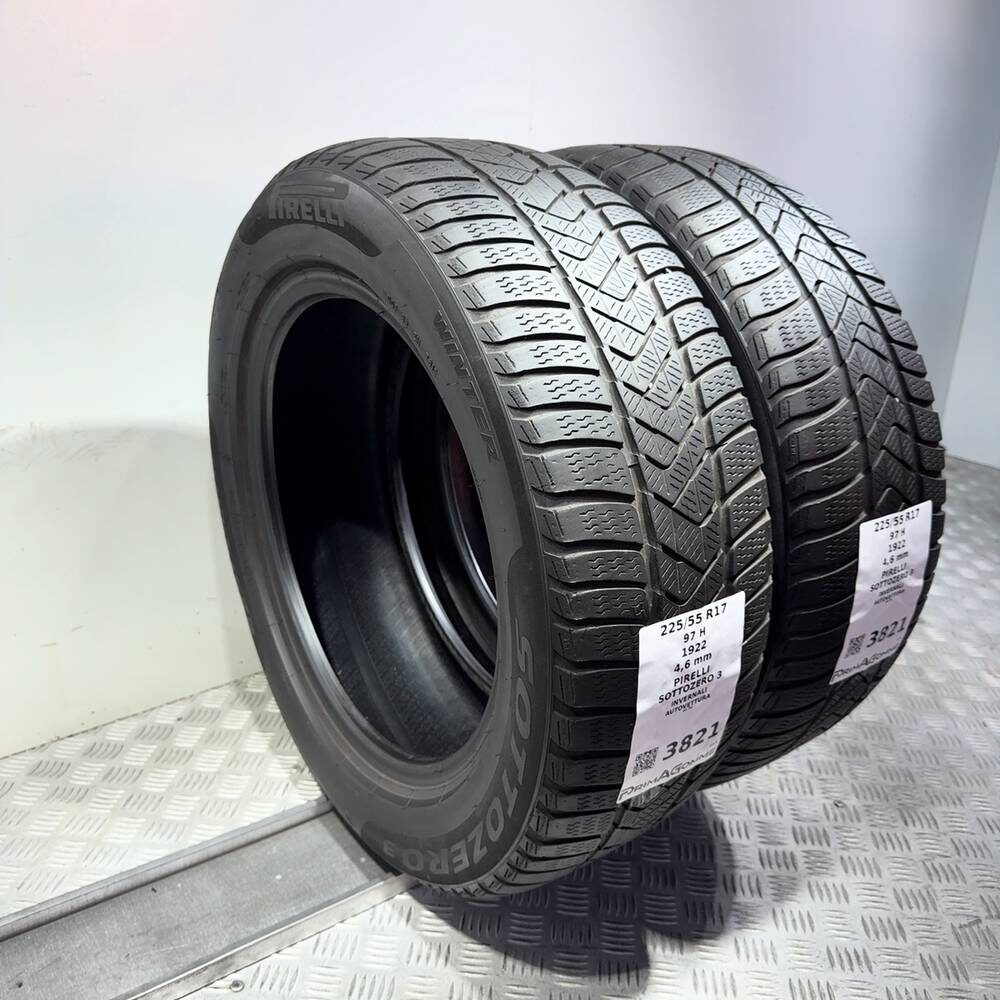 Gomme Usate 225 55 R17 97H Pirelli Sottozero 3 Invernali - immagine 13