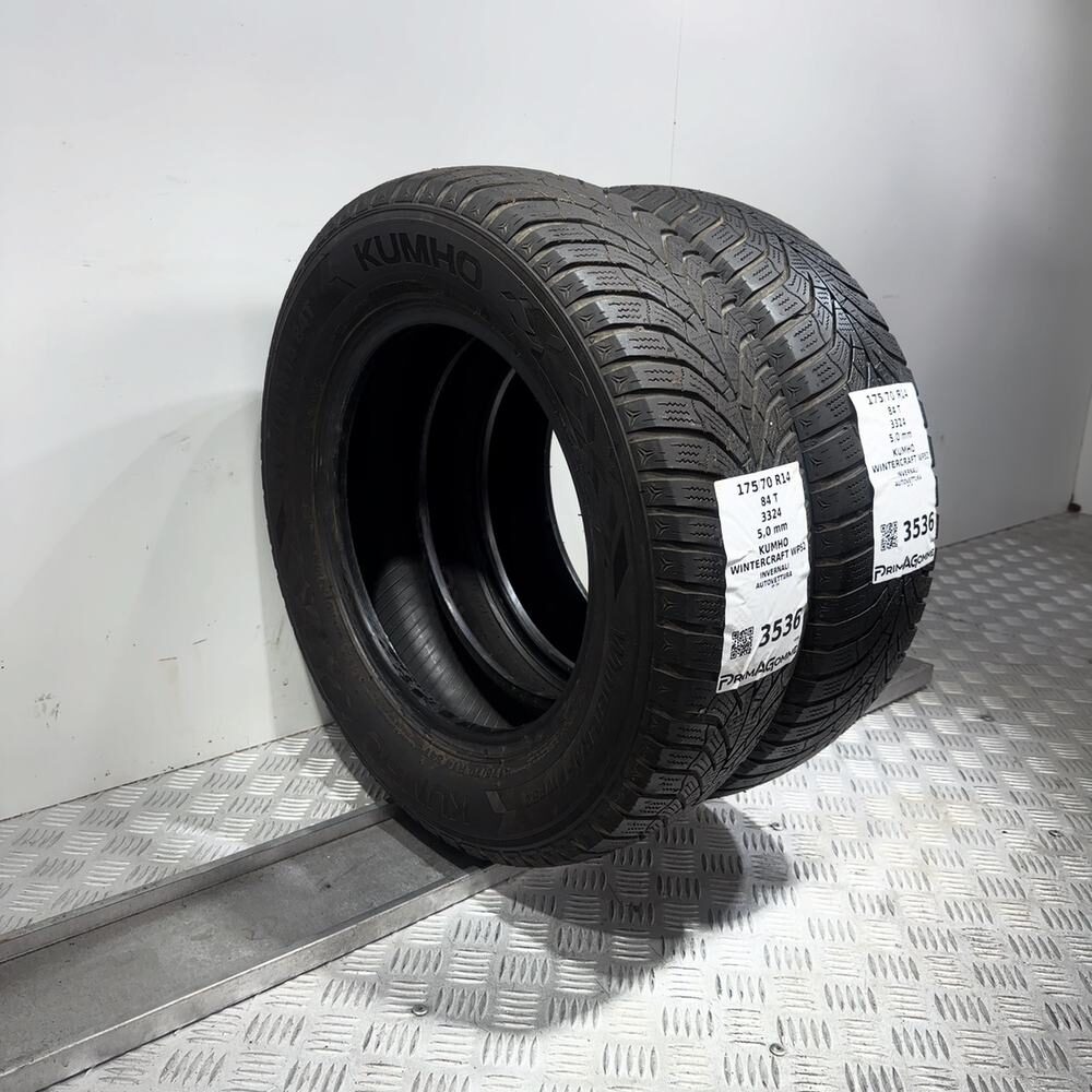 Gomme Usate 175 70 R14 84T Kumho Wintercraft WP52 71% Invernali - immagine 19