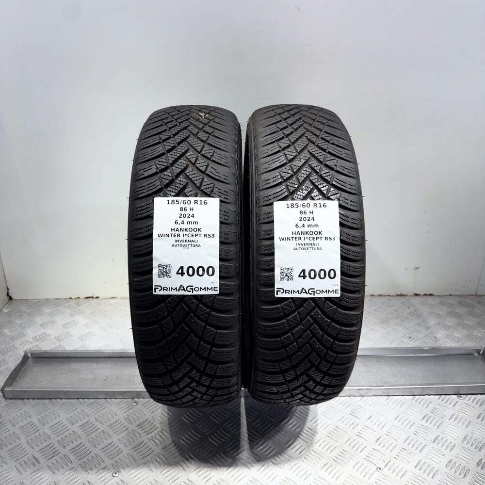 Gomme Usate 185 60 R16 86H Hankook Winter I*Cept RS3 91% Invernali