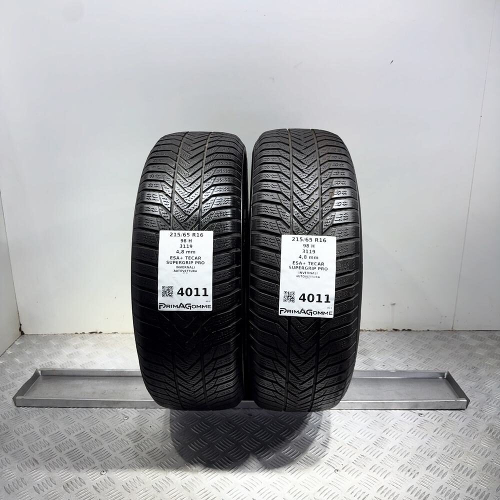 Gomme Usate 215 65 R16 98H Esa+ Tecar Supergrip Pro Invernali