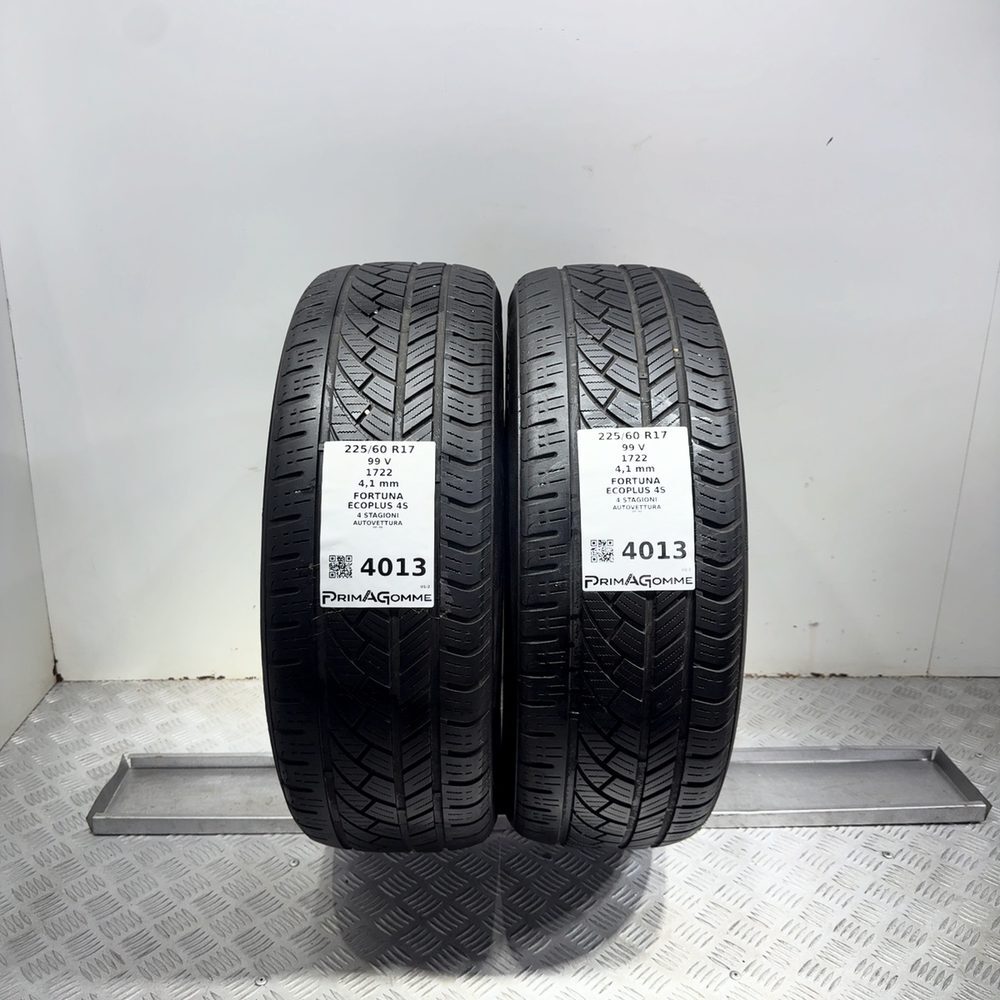 Gomme Usate 225 60 R17 99V Fortuna Ecoplus 4S 4 Stagioni