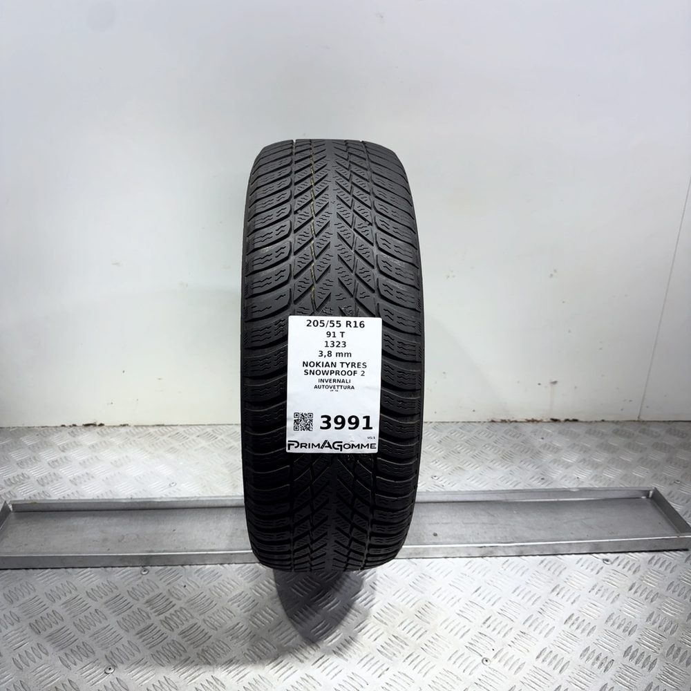 Gomma Usata 205 55 R16 91T Nokian Tyres Snowproof 2 Invernale