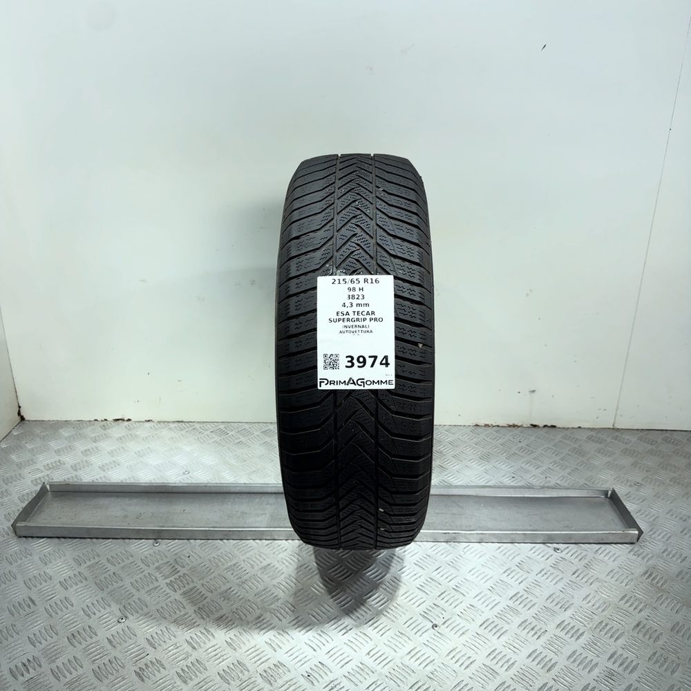 Gomma Usata 215 65 R16 98H Esa Tecar Supergrip Pro Invernale