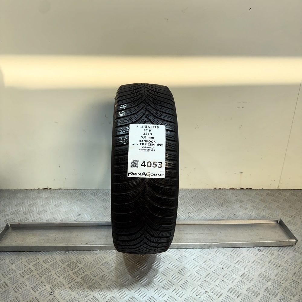 Gomma Usata 185 55 R16 87H Hankook Winter I*Cept RS2 83% Invernale