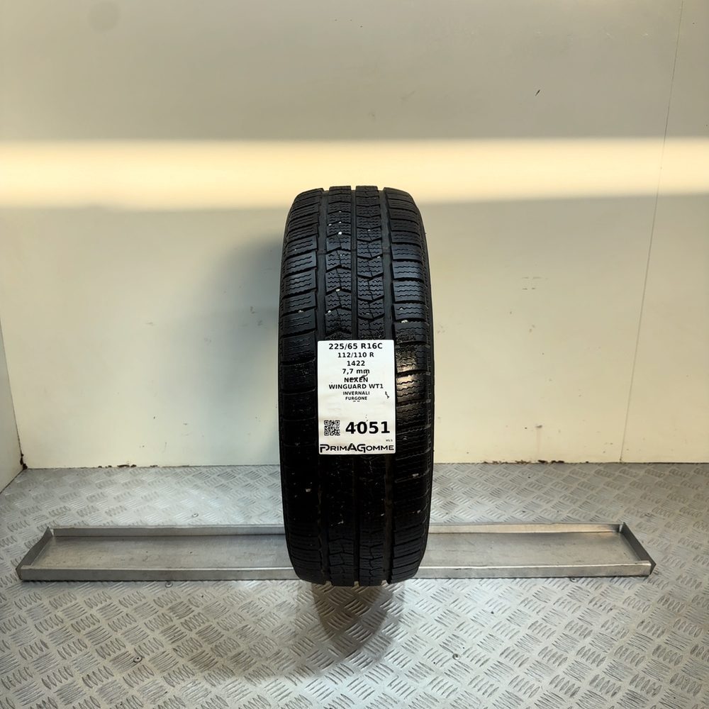 Gomma Usata 225 65 R16C 112/110R Nexen Winguard WT1 98% Invernale