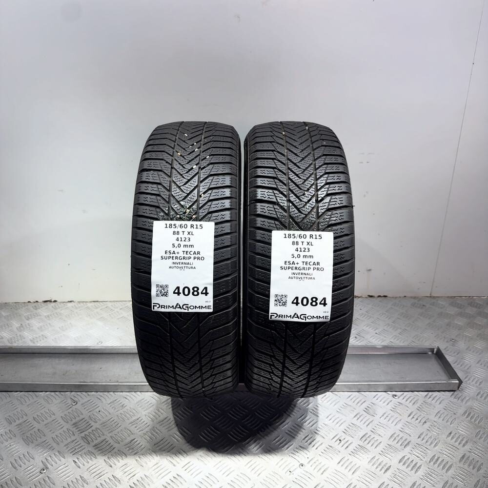 Gomme Usate 185 60 R15 88T XL Esa+ Tecar Supergrip Pro 71% Invernali