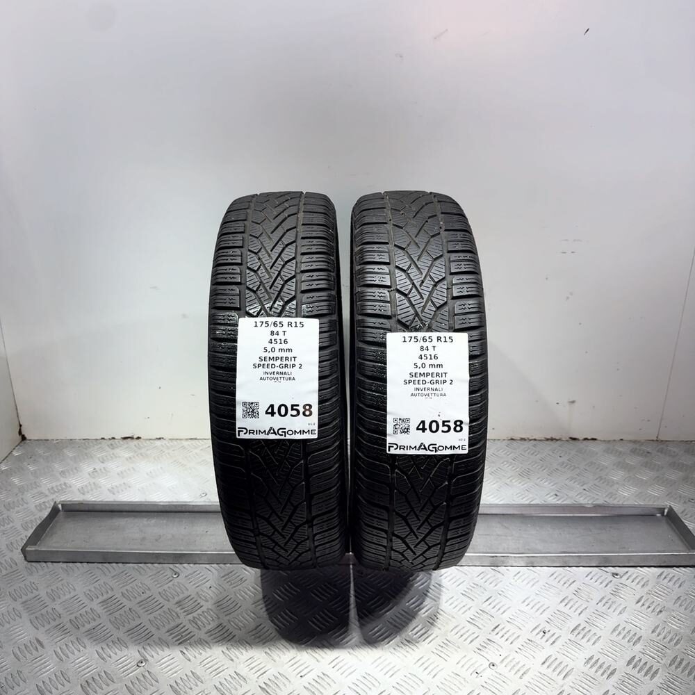 Gomme Usate 175 65 R15 84T Semperit Speed-Grip 2 71% Invernali