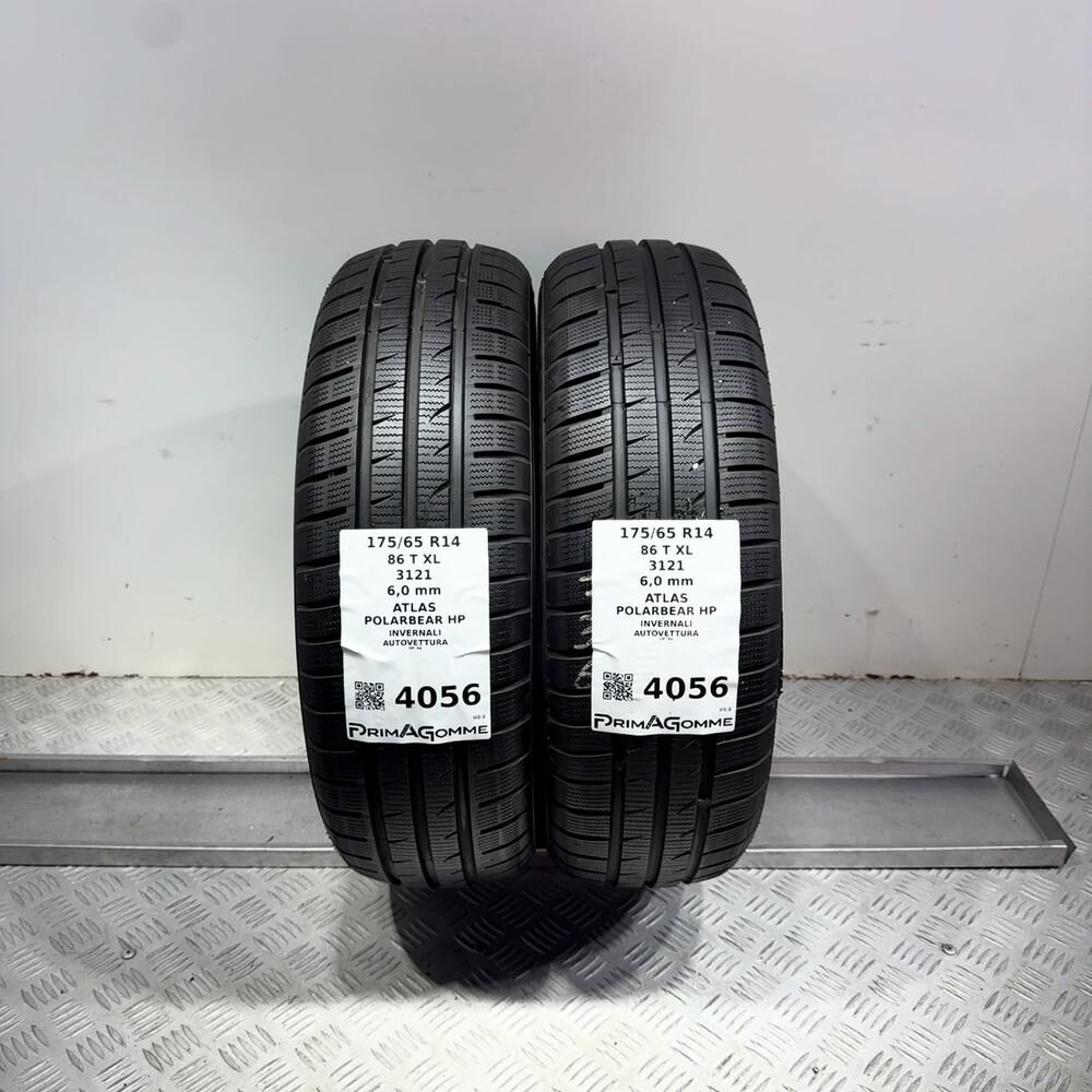 Gomme Usate 175 65 R14 86T XL Atlas Polarbear HP 86% Invernali