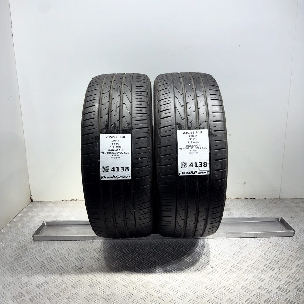 Gomme Usate 235 55 R18 100V Hankook Ventus S1 Evo2 SUV Estive