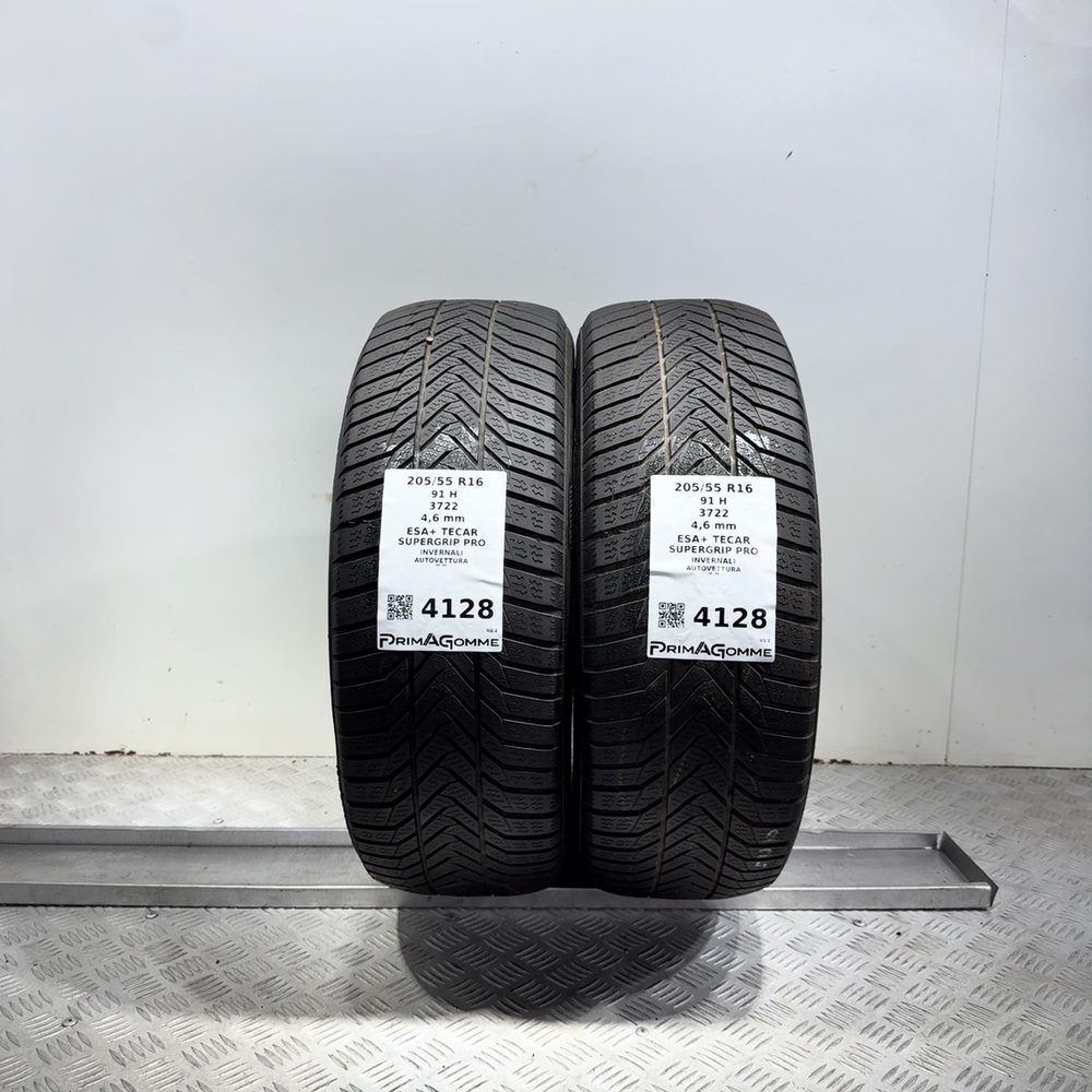 Gomme Usate 205 55 R16 91H Esa+ Tecar Supergrip Pro Invernali