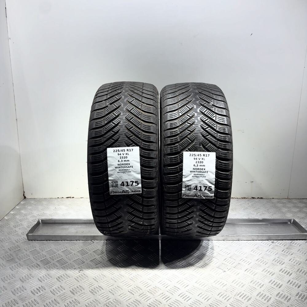 Gomme Usate 225 45 R17 94V XL Nordex Wintersafe 90% Invernali