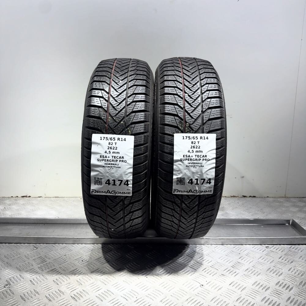 Gomme Usate 175 65 R14 82T Esa+ Tecar Supergrip Pro Invernali