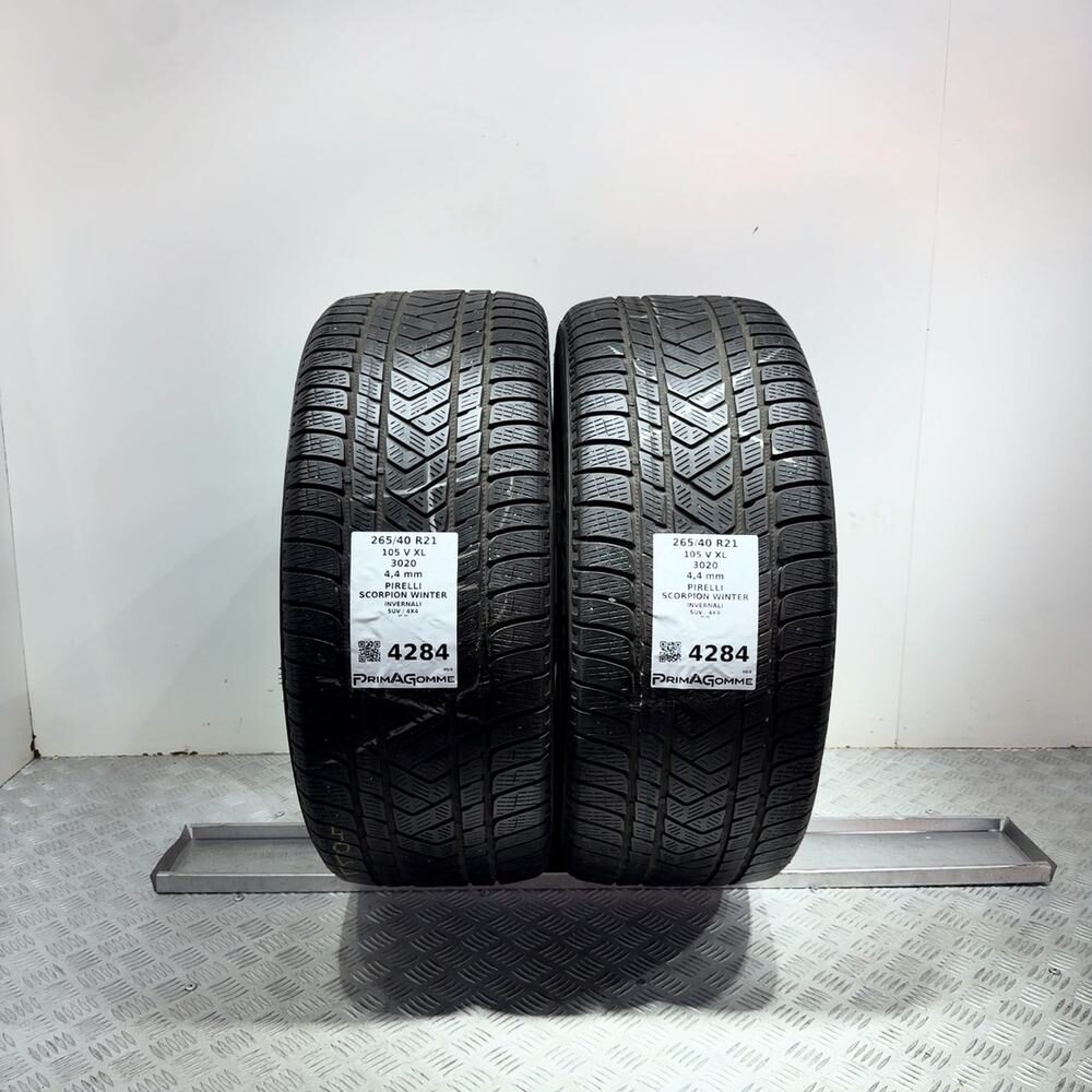 Gomme Usate 265 40 R21 105V XL Pirelli Scorpion Winter Invernali