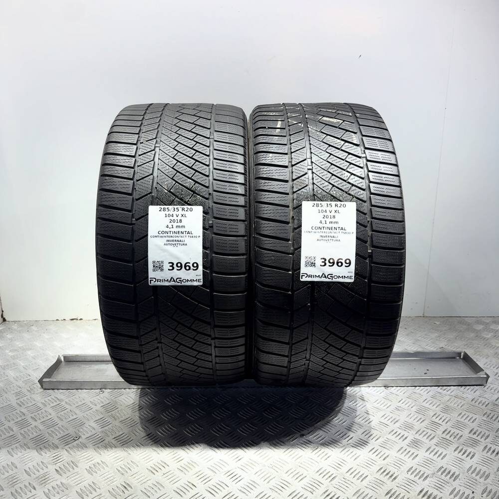 Gomme Usate 285 35 R20 104V XL Continental Contiwintercontact TS830 P Invernali