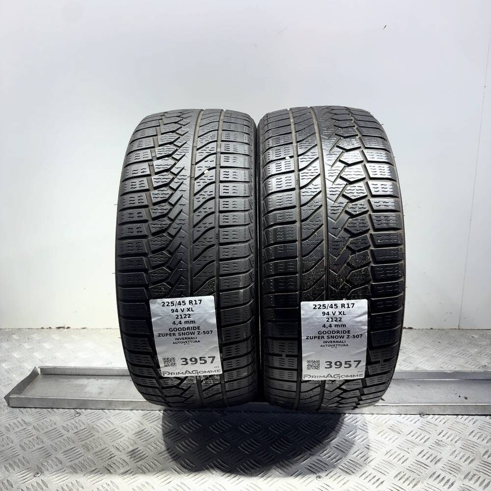 Gomme Usate 225 45 R17 94V XL Goodride Zuper Snow Z-507 Invernali