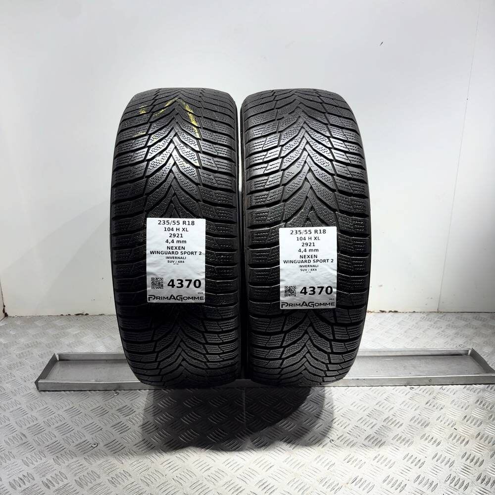Gomme Usate 235 55 R18 104H XL Nexen Winguard Sport 2 Invernali