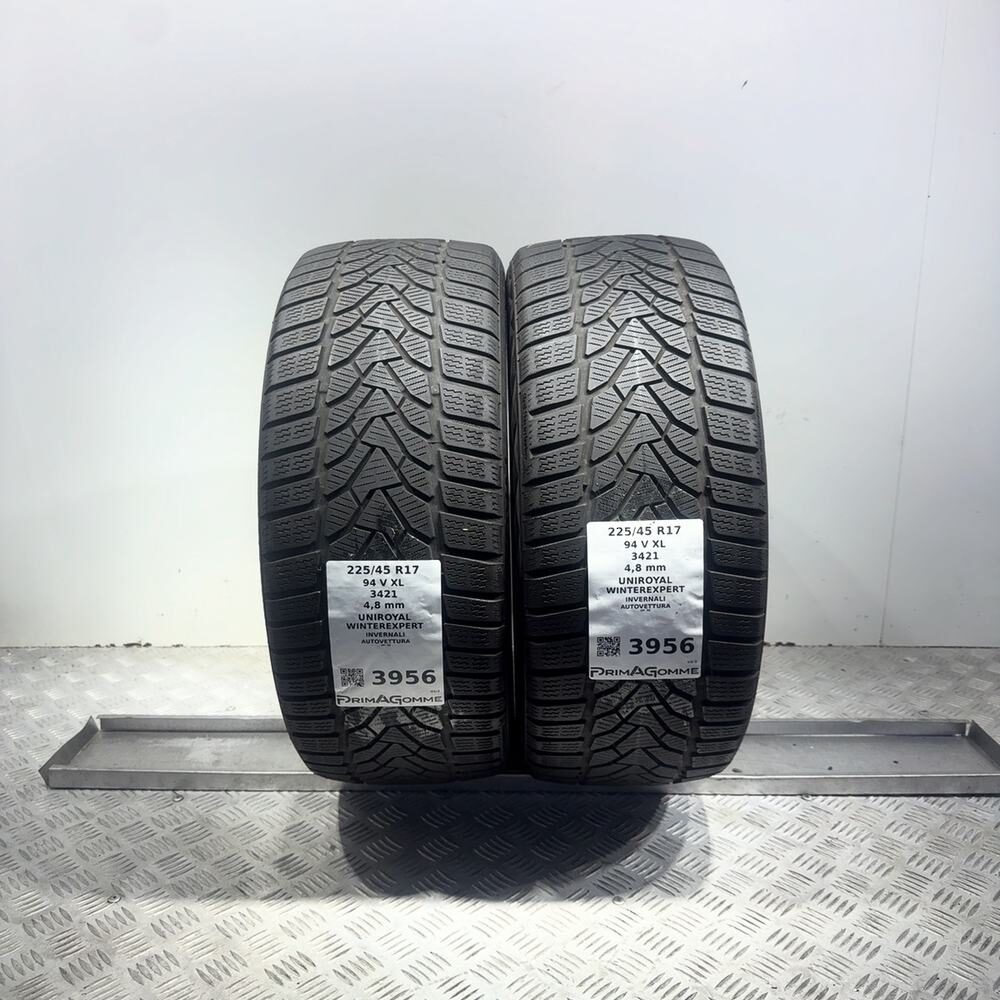 Gomme Usate 225 45 R17 94V XL Uniroyal Winterexpert Invernali