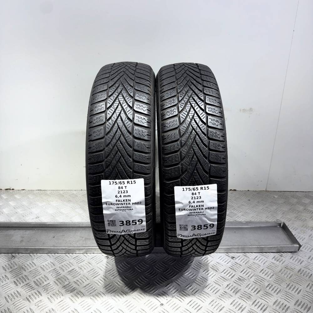 Gomme Usate 175 65 R15 84T Falken Eurowinter HS02 91% Invernali