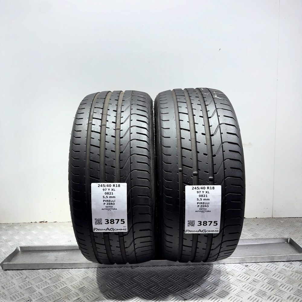 Gomme Usate 245 40 R18 97Y XL Pirelli P Zero 79% Estive