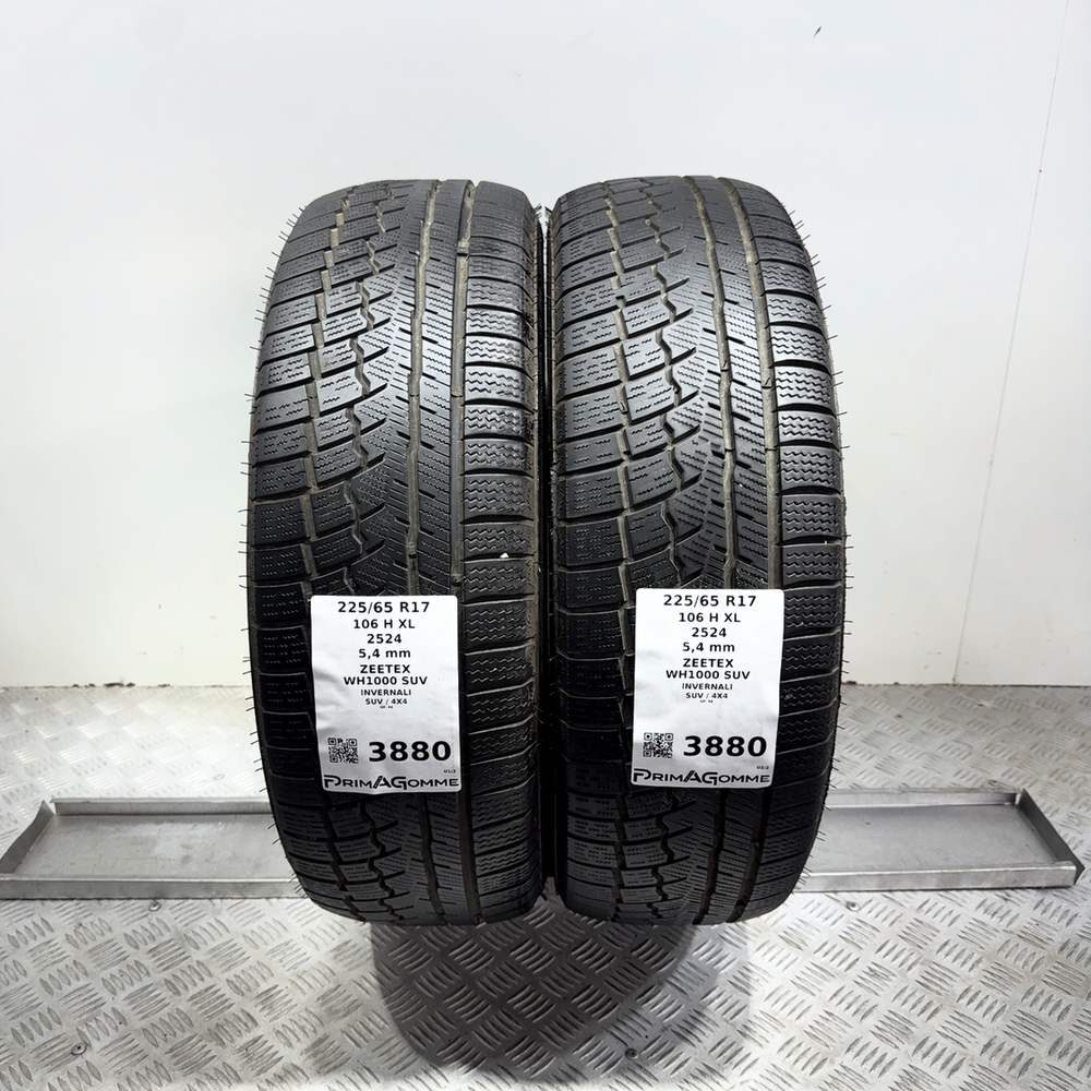 Gomme Usate 225 65 R17 XL 106H ZEETEX WH1000 SUV 77% Invernali