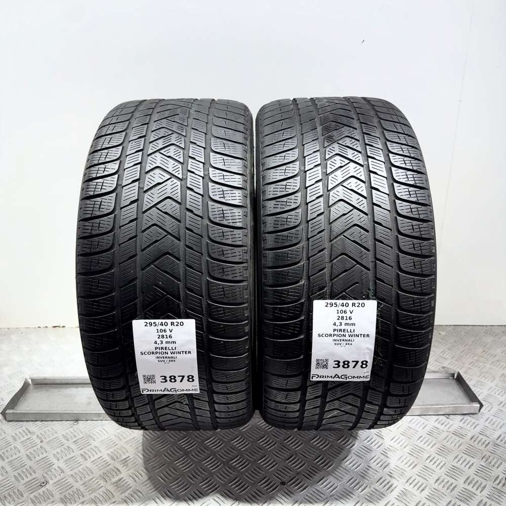 Gomme Usate 295 40 R20 106V Pirelli Scorpion Winter Invernali