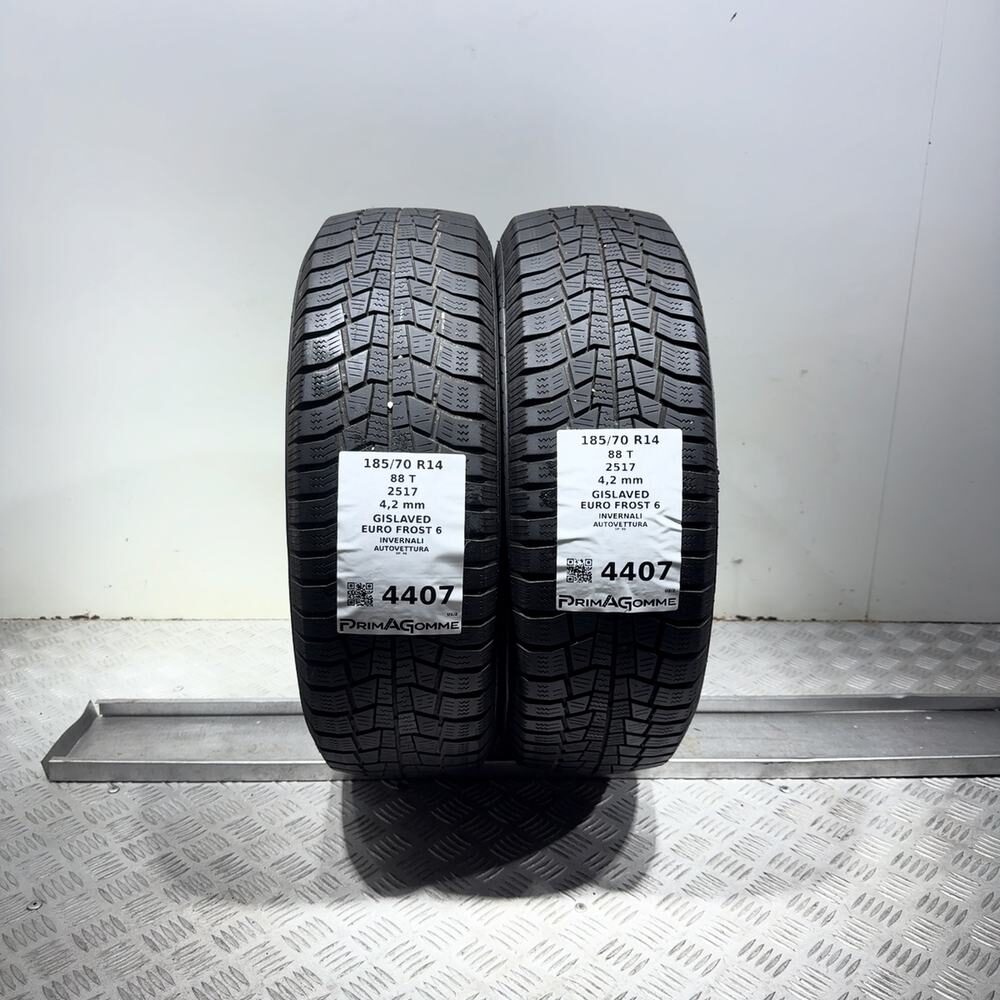 Gomme Usate 185 70 R14 88T Gislaved Euro Frost 6 Invernali