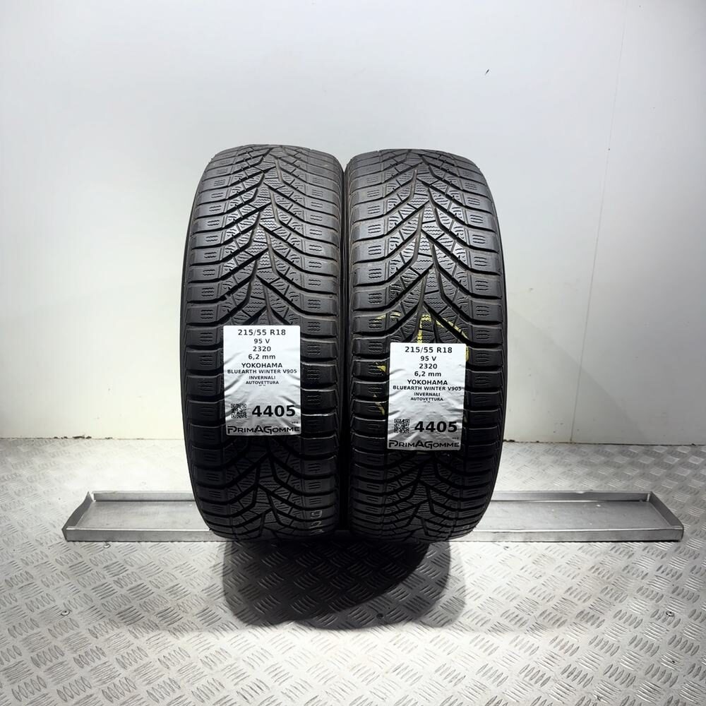 Gomme Usate 215 55 R18 95V Yokohama Bluearth Winter V905 89% Invernali