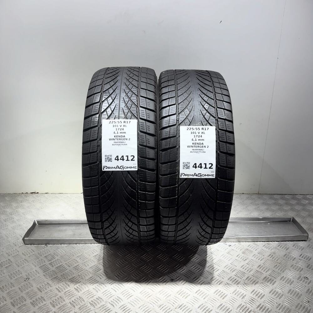 Gomme Usate 225 55 R17 101V XL Kenda Wintergen 2 Invernali