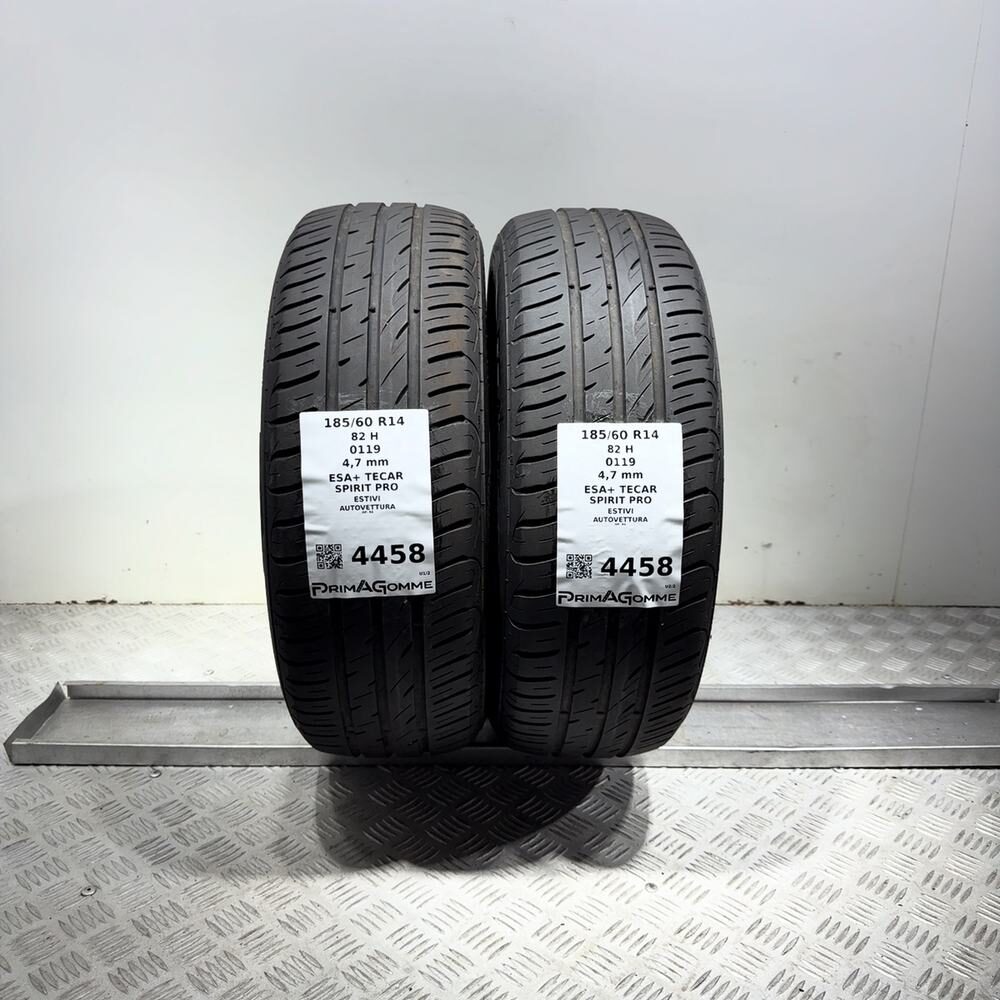 Gomme Usate 185 60 R14 82H Esa+ Tecar Spirit Pro Estive