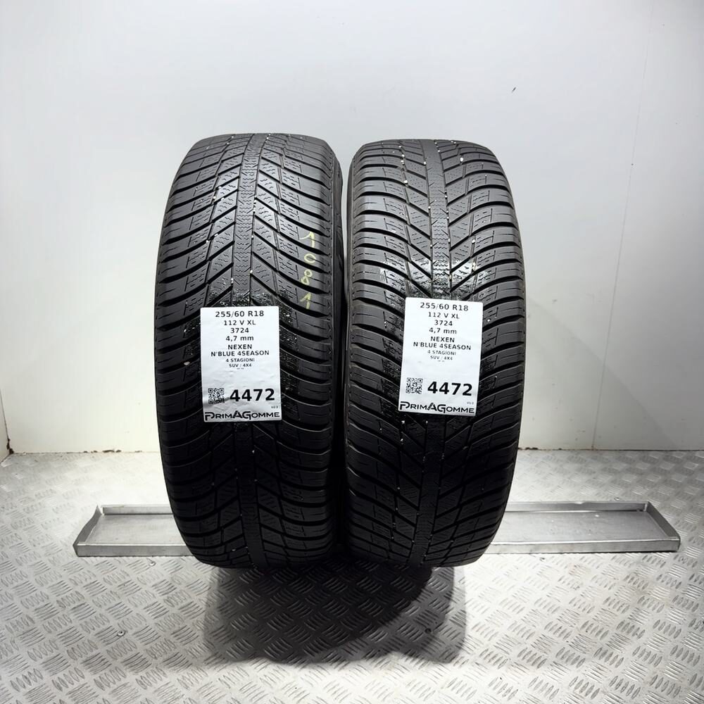Gomme Usate 255 60 R18 112V XL Nexen N’Blue 4Season 4 Stagioni