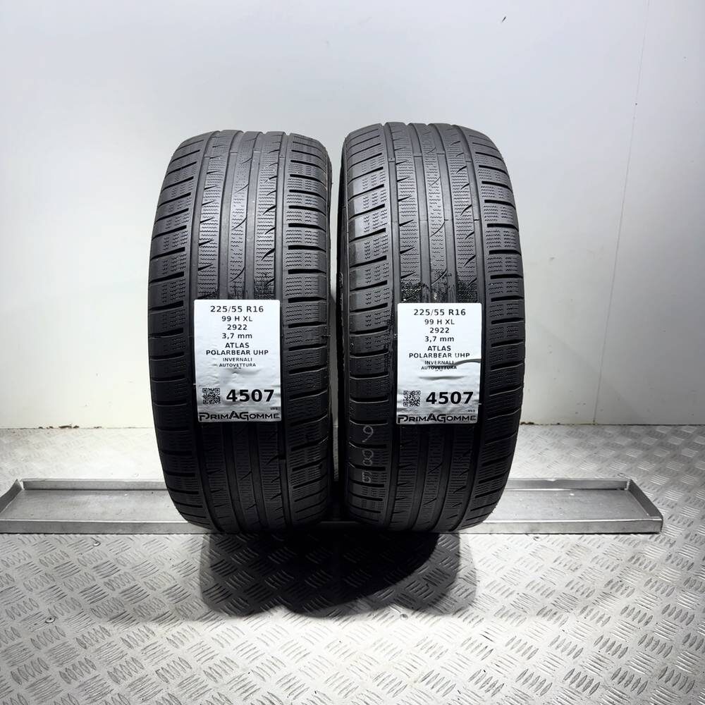 Gomme Usate 225 55 R16 99H XL Atlas Polarbear Uhp Invernali