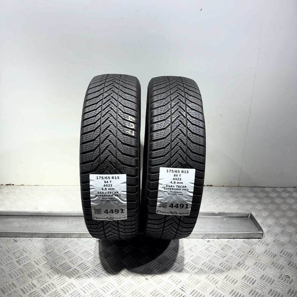 Gomme Usate 175 65 R15 84T Esa+ Tecar Supergrip Pro Invernali