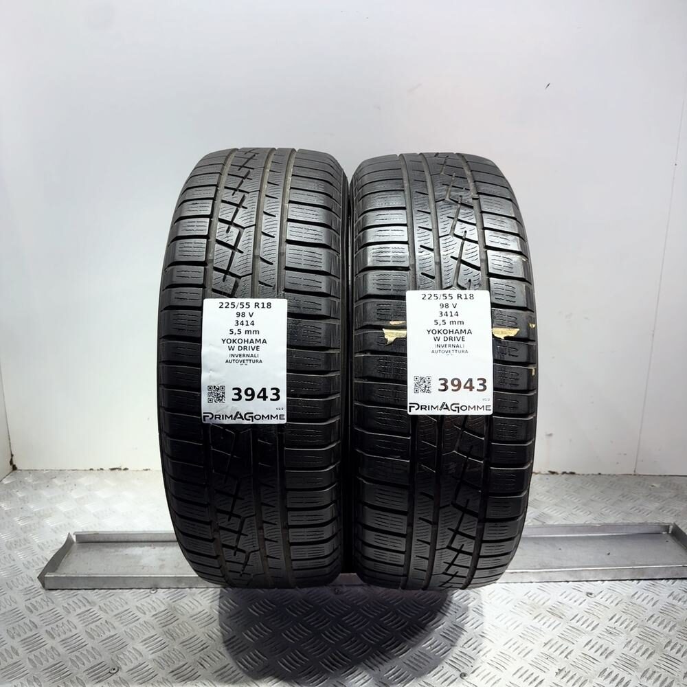 Gomme Usate 225 55 R18 98V Yokohama W Drive 79% Invernali