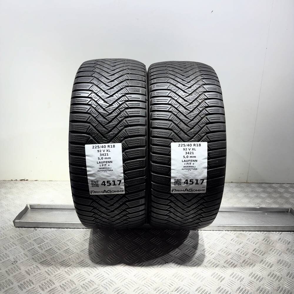 Gomme Usate 225 40 R18 92V XL Laufenn I Fit + 71% Invernali