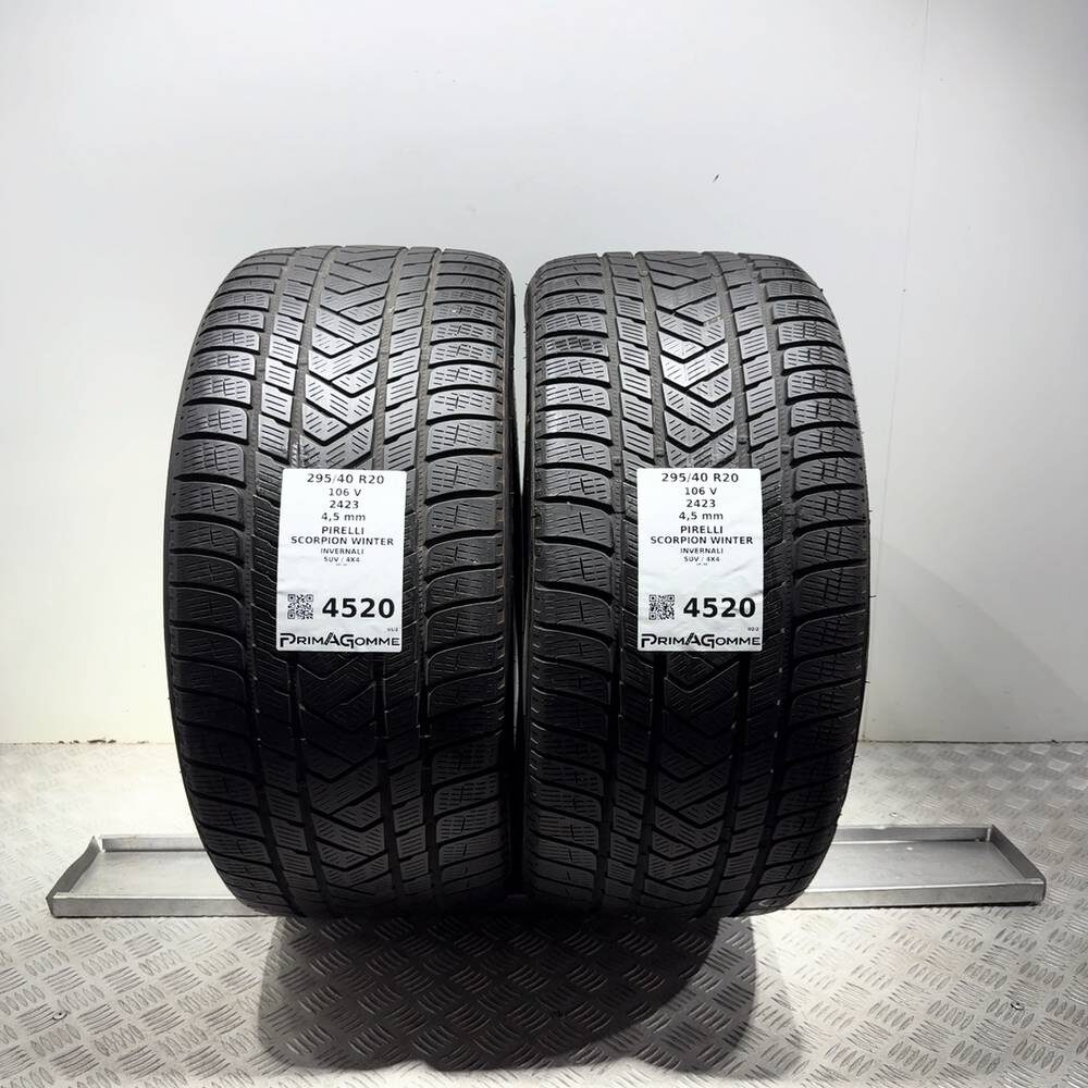 Gomme Usate 295 40 R20 106V Pirelli Scorpion Winter Invernali