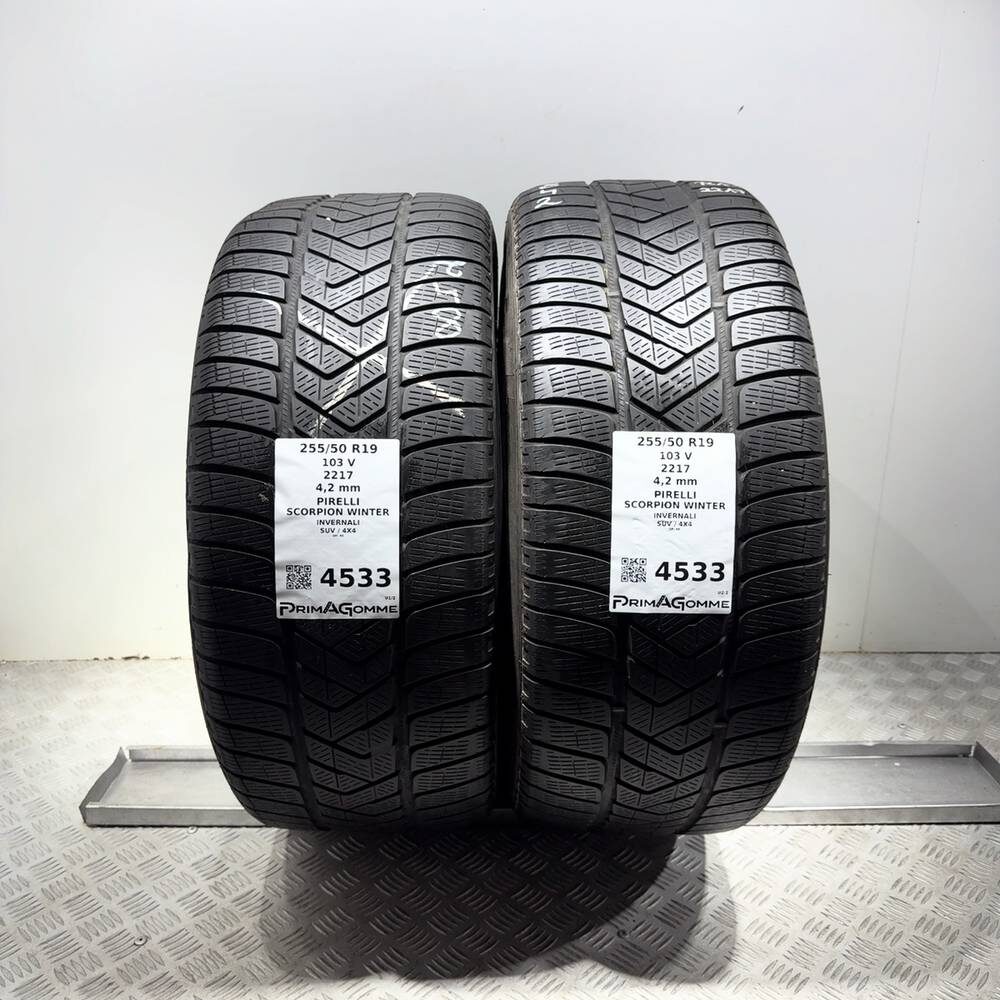 Gomme Usate 255 50 R19 103V Pirelli Scorpion Winter Invernali