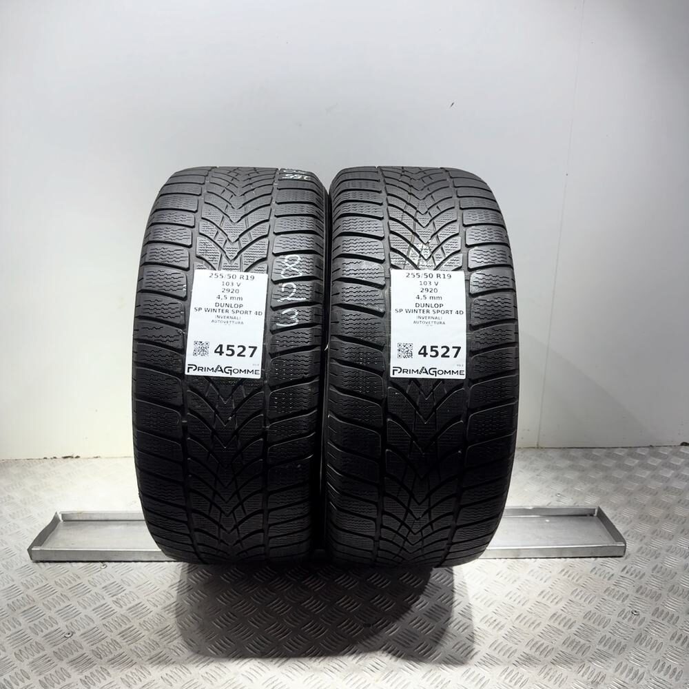 Gomme Usate 255 50 R19 103V Dunlop SP Winter Sport 4D Invernali