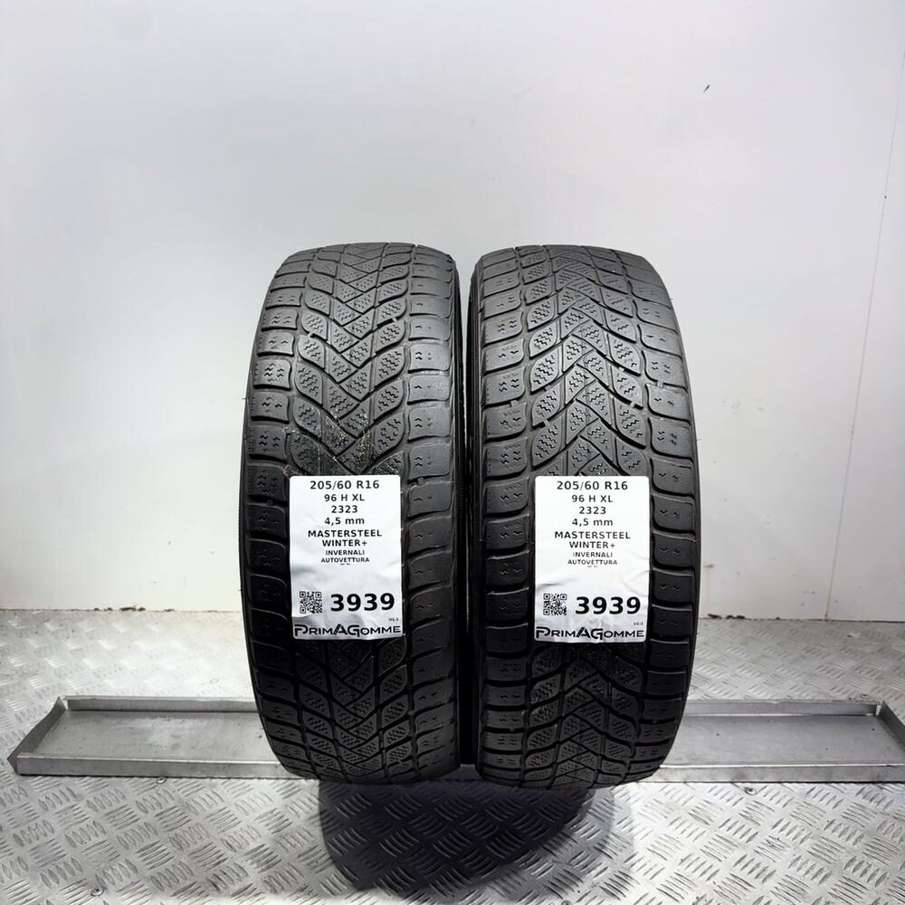 Gomme Usate 205 60 R16 XL 96H Mastersteel Winter+ Invernali