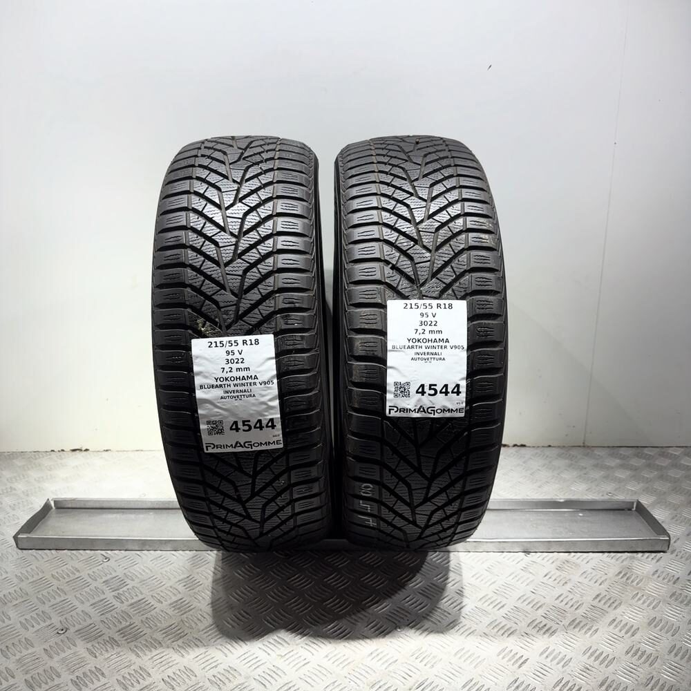 Gomme Usate 215 55 R18 95V Yokohama Bluearth Winter V905 98% Invernali