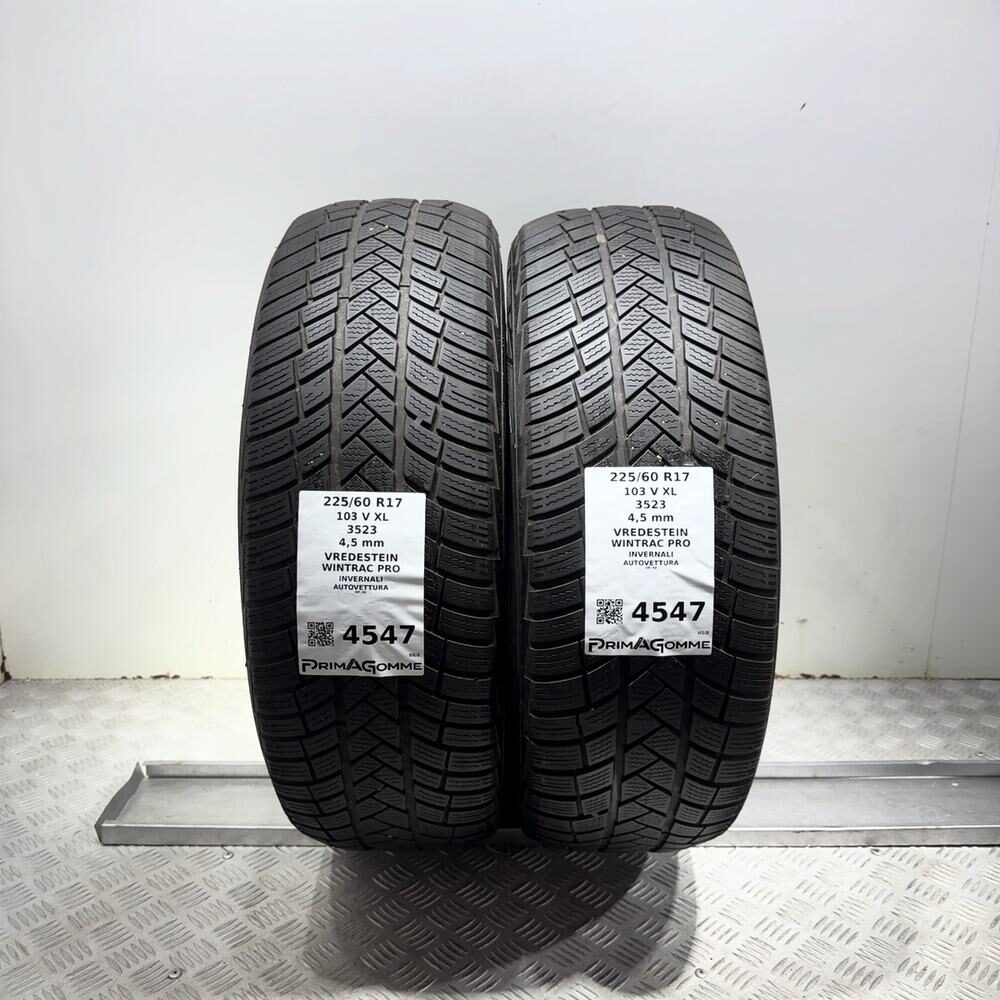 Gomme Usate 225 60 R17 103V XL Vredestein Wintrac Pro Invernali