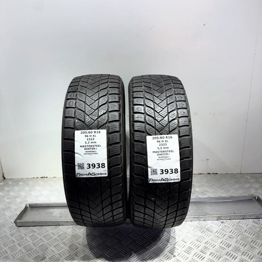 Gomme Usate 205 60 R16 XL 96H Mastersteel Winter+ 74% Invernali