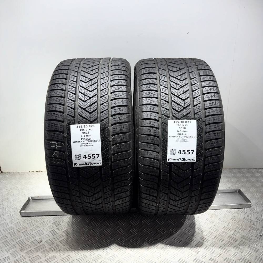 Gomme Usate 315 30 R21 105V XL Pirelli Winter Sottozero 3 93% Invernali