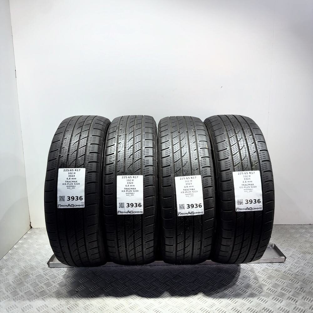 Gomme Usate 225 65 R17 102H Tracmax Ice-Plus S220 Invernali