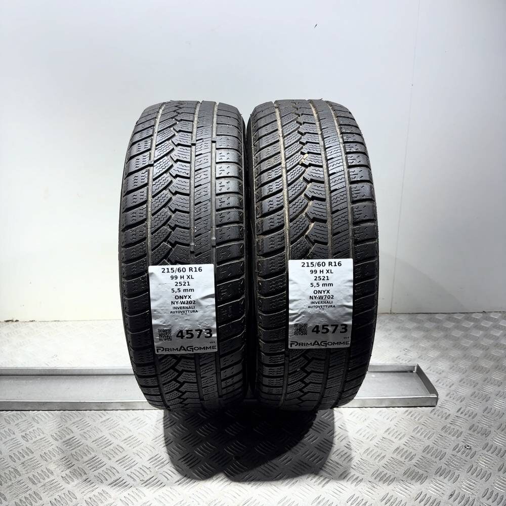 Gomme Usate 215 60 R16 99H XL Onyx NY-W702 79% Invernali
