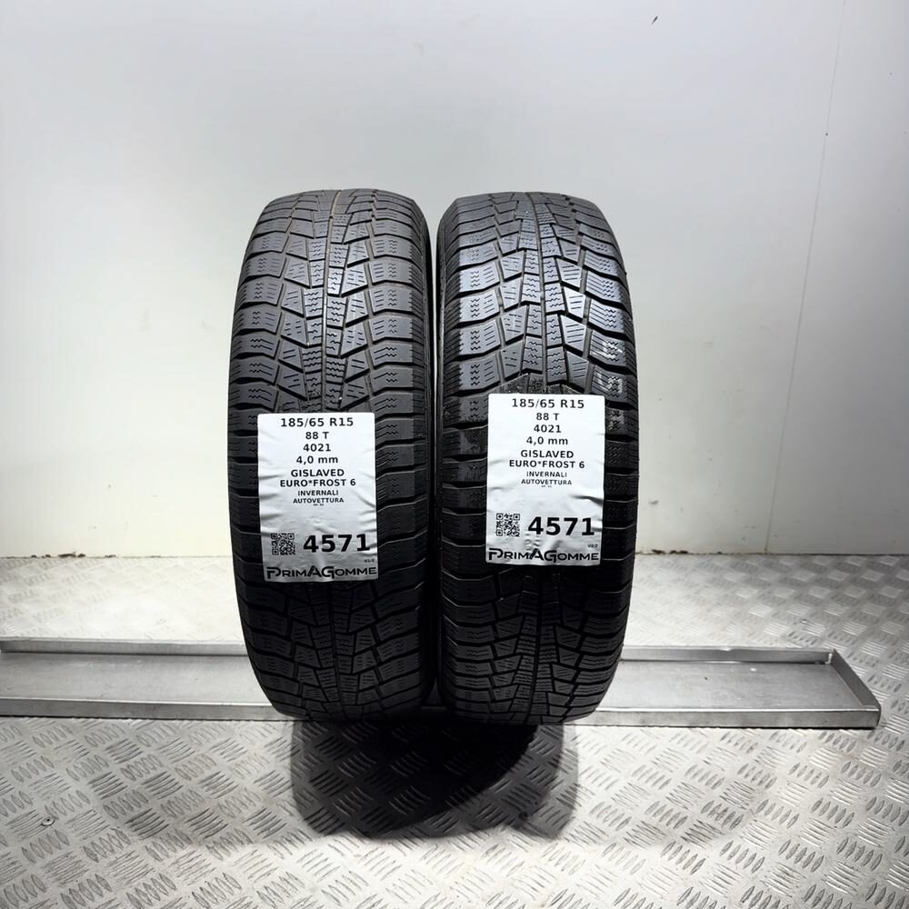 Gomme Usate 185 65 R15 88T Gislaved Euro*Frost 6 Invernali